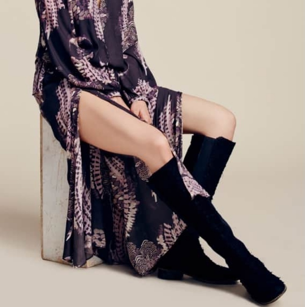 Free People‎ Callow Knee Boot Sz 7